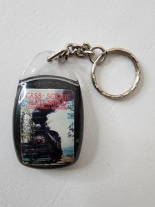 Vintage Cass Scenic Railroad West Virginia Key Chain - Picture 1 of 2