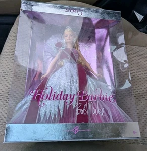 Muñeca Barbie Bob Mackie Holiday 2005 #1254 nueva caja dañada - Imagen 1 de 2