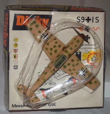 Dinky No. Vintage Avión 726 Messerschmitt Bf 109E - NUEVO en caja - Diecast Foto 1 de 4