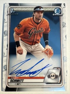 2020 Bowman Chrome Casey Schmitt 1st Auto Autograph #CDA-CS - Picture 1 of 2
