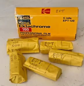 Kodak Ektachrom Tungsten (5 Film ROLLS) - Professional film for color transparen - Picture 1 of 4