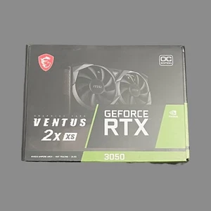 MSI GeForce RTX 3050 GAMING X 8GB GDDR6 Graphics Card - Picture 1 of 6