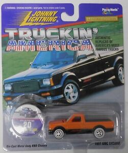 1991 GMC SYCLONE   Truckin' America  # 20 series by Johnny Lightning