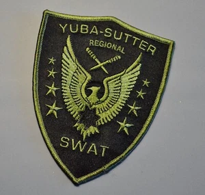 Parche SWAT regional Yuba Sutter California #2 ++ Como nuevo CA DIFÍCIL DE ENCONTRAR - Imagen 1 de 2