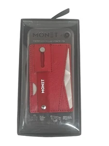 NEW NIB Monet Grip 3-in-1 Smart Phone Wallet - Card Holder, Leather - Kickstand - Picture 1 of 2