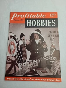 Profitable Hobbies Magazine from December 1949 Interesting Ads - Picture 1 of 5