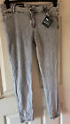 new look yesyes flawless  leggings UK 18 grey stonewash ~ bnwt