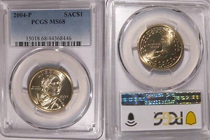 2004 P Sacagawea Dollar $1 PCGS MS68 - Picture 1 of 2