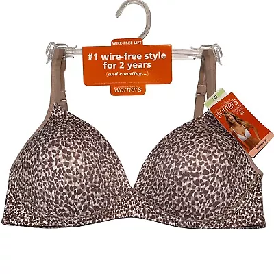 Sujetador Warner's sin cables elevación golpe modelador contorno acolchado elementos de felicidad 1298 Foto 1 de 4