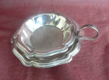 WMF Teesieb versilbert Ø 8,5 cm Auffangschale Silber Tea Strainer Silver plated