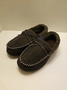 Men's Moccasin Clog Slippers Sherpa Lining Slip on Indoor Out House Shoes HH11 - Picture 1 of 5