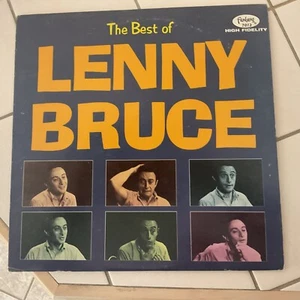LP-Vinyl LENNY BRUCE The Best Of Lenny Bruce NrMt FANT 712 - Picture 1 of 2