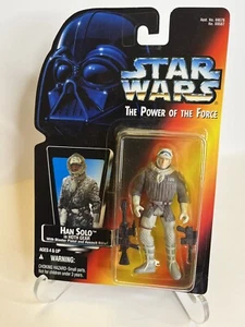 Figura de acción Han Solo in Hoth Gear de Star Wars El poder de la fuerza - Imagen 1 de 2