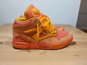 Reebok Pump Omni Lite 7 Deadly Sins Pack "Gluttony" Orange Men's Size 9 Rare - Picture 1 of 11