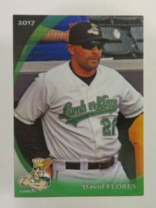 2017 Grandstand, Clinton LumberKings, Coach - DAVID FLORES