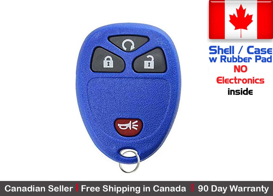 1x New Replacement Keyless Remote Key Fob For Chevy Buick Pontiac - Shell Only - Image 1 of 1
