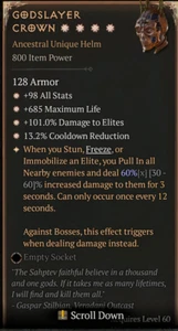 Godslayer Crown 4GA 60% Diablo 4 ETERNAL REALM NON-SEASON SC D4 PS5 Xbox - Picture 1 of 1