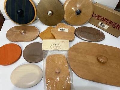 Nueva tapa de cesta Longaberger Woodcraft tú eliges Foto 1 de 4