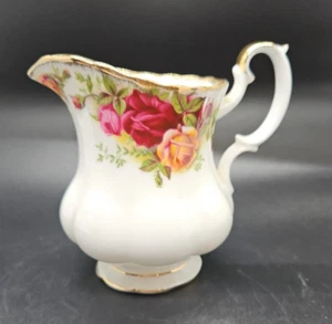 Vintage Royal Albert Old Country Roses Milchkännchen Milchkännchen 1/2 Pint 11 cm hoch 1. - Bild 1 von 7