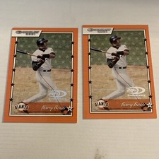 2001 Donruss 20th Anniversary Barry Bonds #2 San Francisco Giants Quantity 2