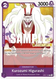 Kurozumi Higurashi Judge Foil - OP01-100 LP - One Piece - Bild 1 von 1