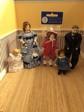 Dolls House Emporium Victorian Family Of Dolls 1:12 Th Scale
