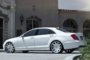 20" MRR HR3 20x8.5/20x9.5 WHEELS 5X112 RIMS SET FOR MERCEDES W221 S550 S63 S65 - Picture 1 of 12