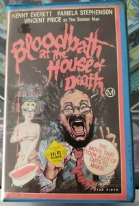 Bloodbath at the House of DEATH VHS Clamshell - Horror Kenny Pamela Price - Foto 1 di 3