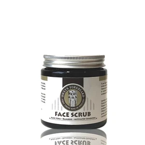 Face Scrub for Men Aloe Vera - Bamboo - Activated Charcoal 100% Organic - Picture 1 of 6
