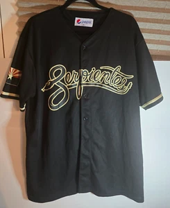 Pepsi Arizona Diamondbacks Dbacks Serpientes Jersey SGA 5/6/23 Black Size XL - Picture 1 of 6