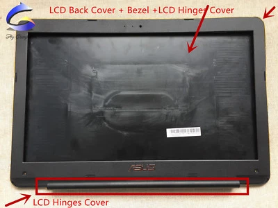 New ASUS V555L FL5800L A555L K555L X555 VM590L LCD Back Cover+Bezel+Hinges Cover - Image 1 of 4