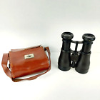 RARE Avers WWI Binoculars Leather Wrapped w/ Original Case Made in France