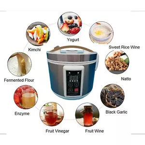 5L Multi-functional Black Garlic Yoghurt Natto Sweet Rice Wine Fermentation Pot - Picture 1 of 21