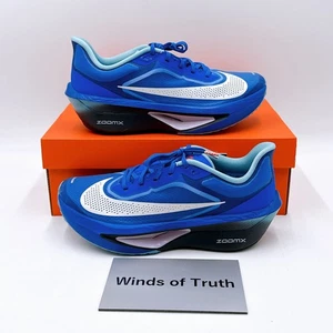 NIKE Zoom Fly 6 HQ1718-400 Racer Blue Denim Turquoise Doll Sail US 7 - 11 New - Picture 1 of 24