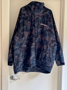 Simms Men's Challenger Rain Jacket 4XL Camo - Picture 1 of 4