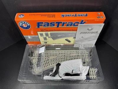 Lionel 6-81950 FasTrack O60 remote / command control right-hand switch NIB - Image 1 of 3