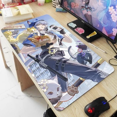 Anime Honkai: Star Rail HD Keyboard Mouse Pad Gaming Desk Playmat Mat 40X70CM Y7 - Image 1 of 4
