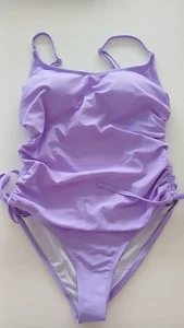Lavender 1pc Swimsuit Size Large Sculpting, Sexy, and Totally Beach-Ready - Picture 1 of 8
