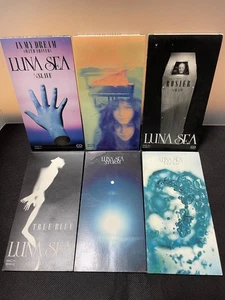LUNA SEA 3inch 8cm Single CD set of 6 Visual kei rock music japan vintage ROSIRE - Bild 1 von 11