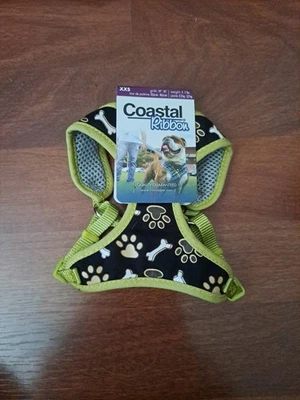DO&G Dog Harness Ribbon Designer Wrap Adjustable Dog Harness Size xxs. K6