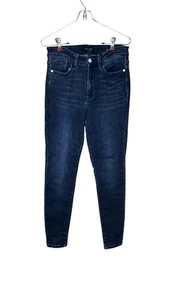 Judy Blue Womens Jeans Skinny Fit JB82505SK Mid-Rise Dark Denim Blue Size 5/27 - Picture 1 of 11