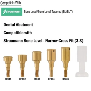 NC Locator Abutment for Straumann ITI Bone Level/Bone Level Tapered 1.0-5.0mm GH - Picture 1 of 27