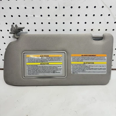 Nissan Titan & Armada Infiniti QX56 Driver Left Side Sun Visor Gray - Image 1 of 4
