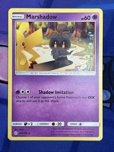 2019 Pokemon SM Cosmic Eclipse 102/236 Marshadow (Pikachu) #1 - Bild 1 von 3