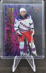 2023-24 Upper Deck Fleer Ultra Master Blasters Mika Zibanejad #5 NY Rangers - Foto 1 di 2