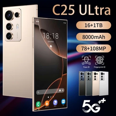 C25 ULTRA Left Perforation 7.3-inch 4G 16 megapixel 16+1TB Global Unlocked Phone - Image 1 of 4