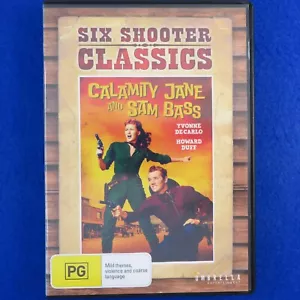 Calamity Jane And Sam Bass - DVD - Region 4 - Fast Postage !! - Picture 1 of 2
