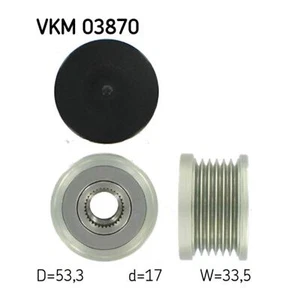 Alternator Freewheel Clutch Pulley SKF for 3 Series 1 X1 Z4 5 VKM 03870 Top Qual - Picture 1 of 6