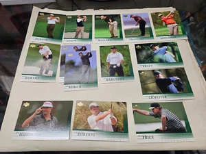 PGA Tour 2001 Upper Deck Player Trading Cards - Lot of 14 - Picture 1 of 2