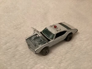 Hot Wheel Redline ~ Police Cruiser ~ Hong Kong ~ Red Light ~ 442 Olds w/wear - Picture 1 of 11